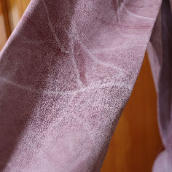 Menu Vintage 80s Tie Dye Purple Lavender Jumpsuit Belted Made in USA Size 10 - Picture 7 of 16